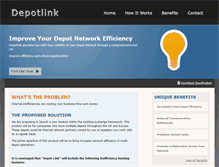 Tablet Screenshot of depotlink.transportexchangegroup.com